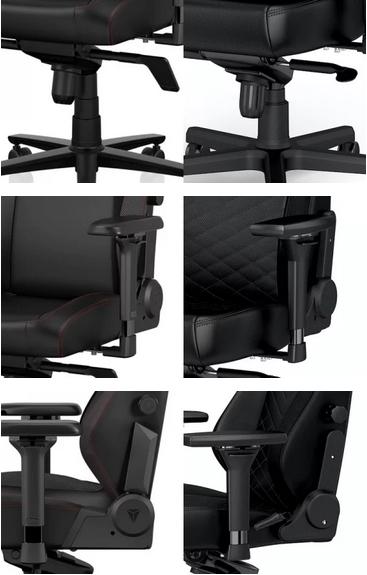 Similitudes entre Secretlabs Titan Evo et Noblechair Hero